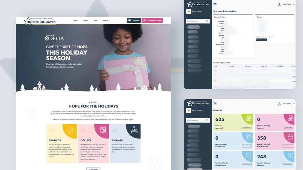 Hope for the holidays custom platform development | Appventures